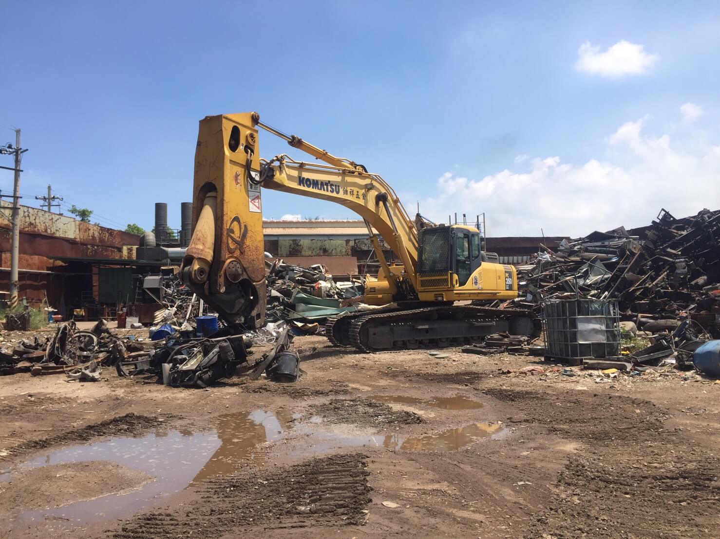 LaBounty油壓剪刀-廢鐵剪-拆除專用破碎機-安竣股份